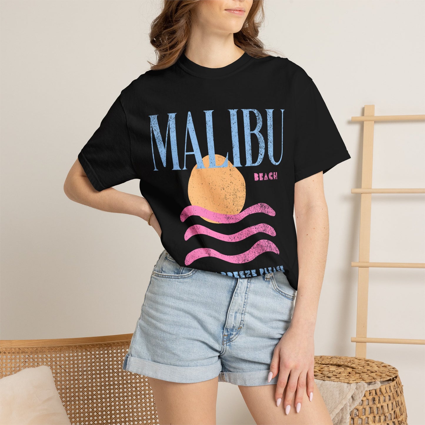 Malibu Beach Graphic Tee