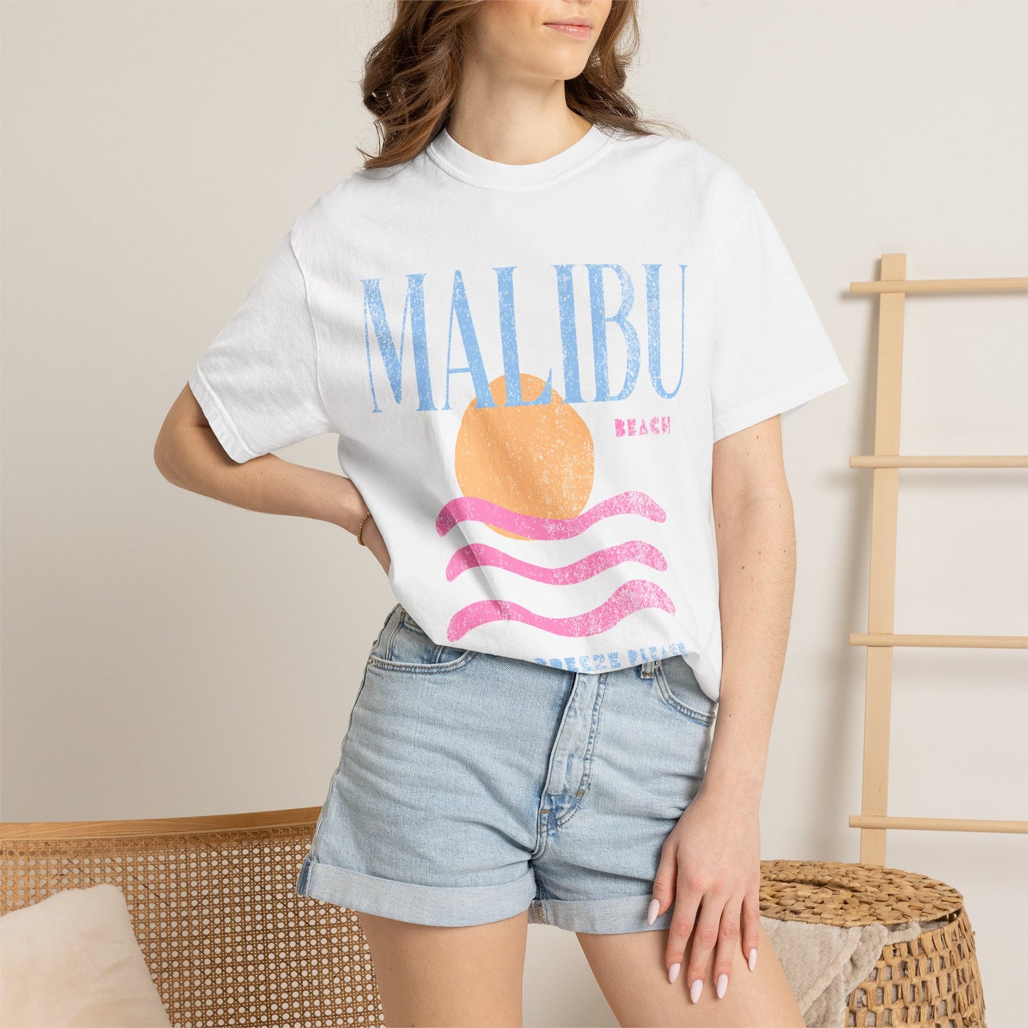 Malibu Beach Graphic Tee