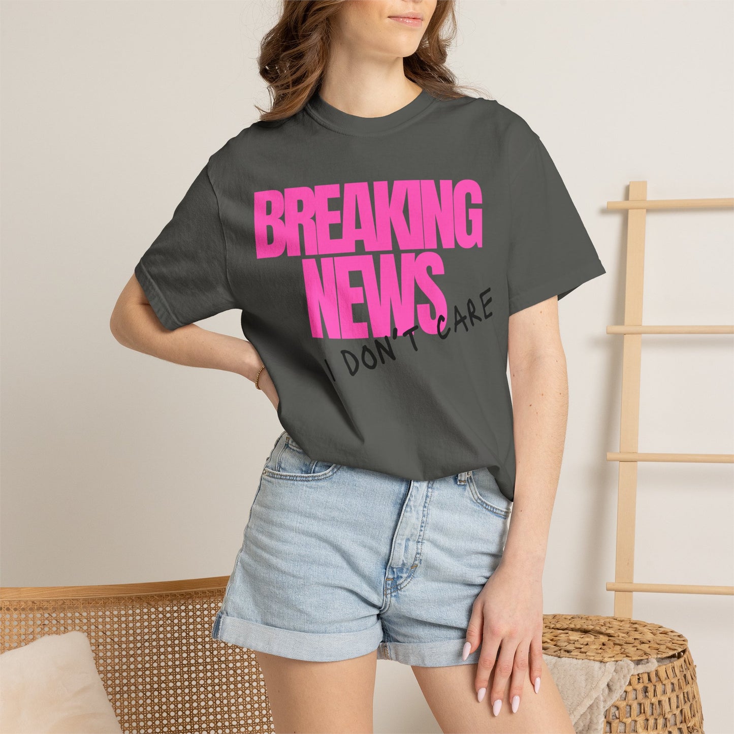 Breaking News Graphic Tee