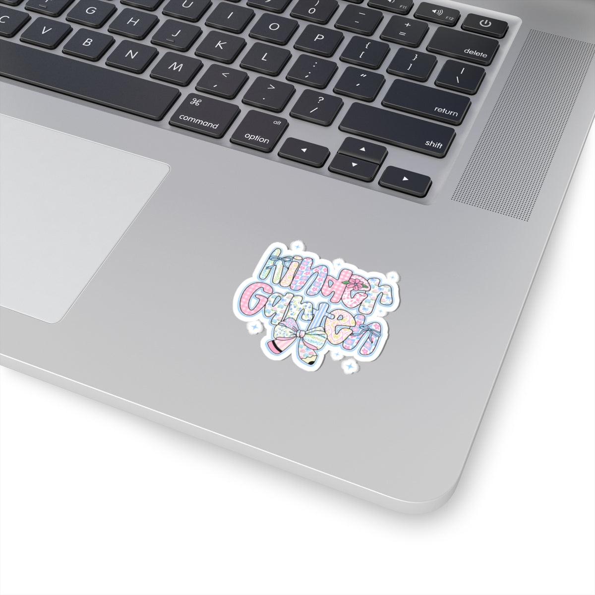 Kindergarten Girls Back to School Sticker | Kiss-Cut Sticker | First Day of School Gift | Pastel Floral Kinder Sticker