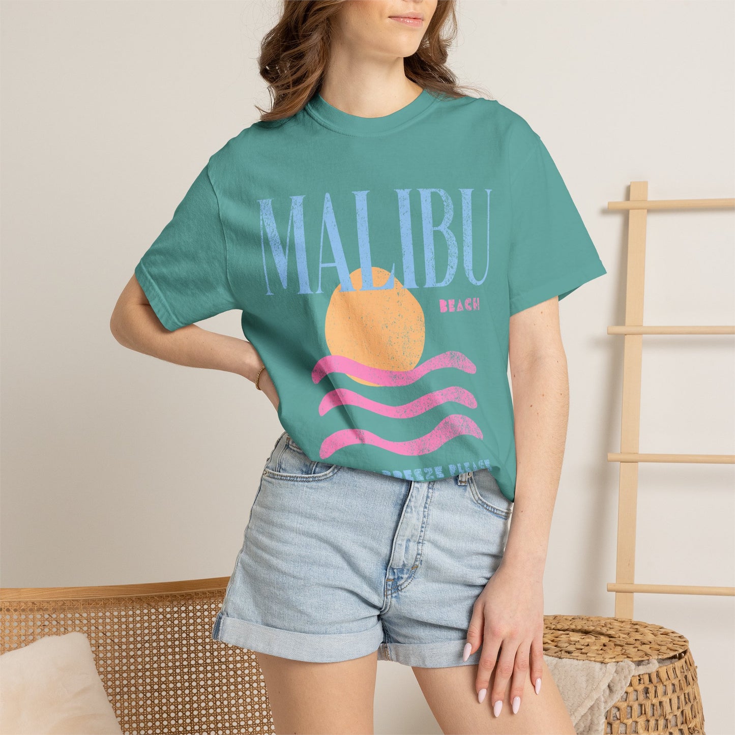 Malibu Beach Graphic Tee
