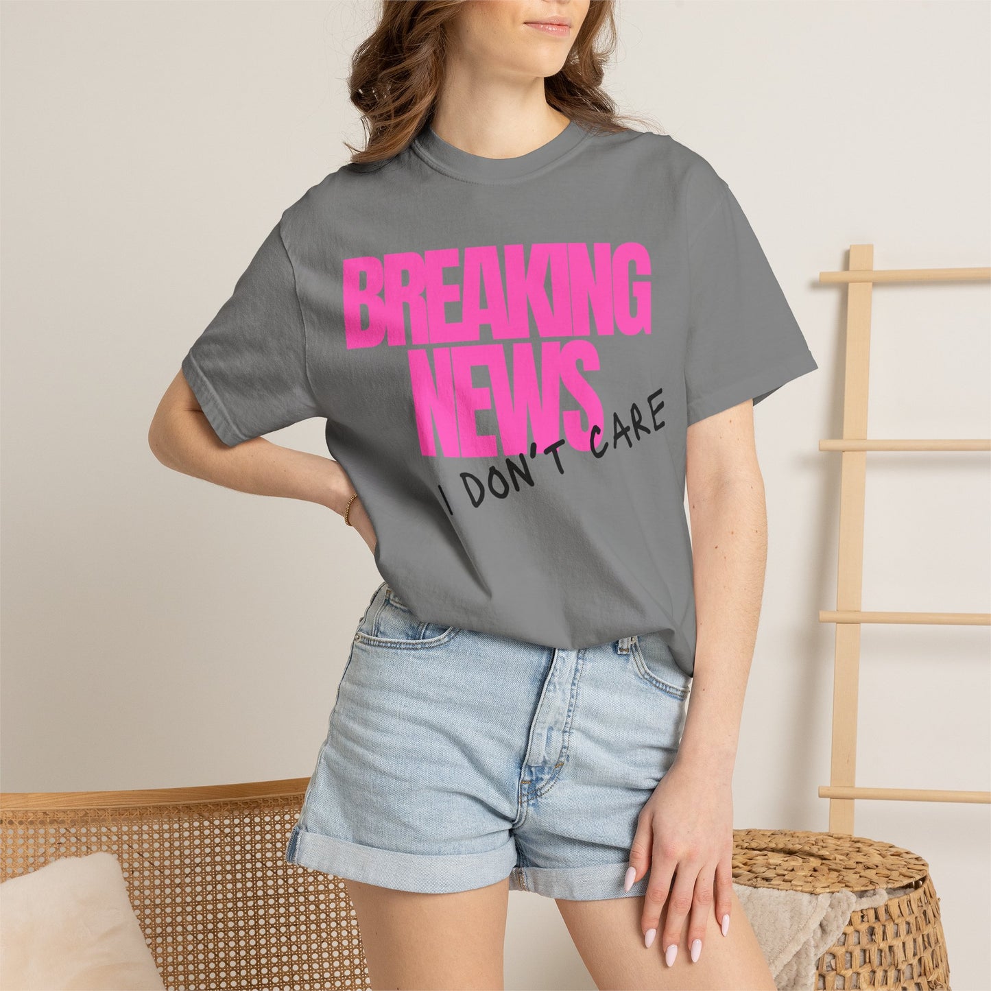 Breaking News Graphic Tee