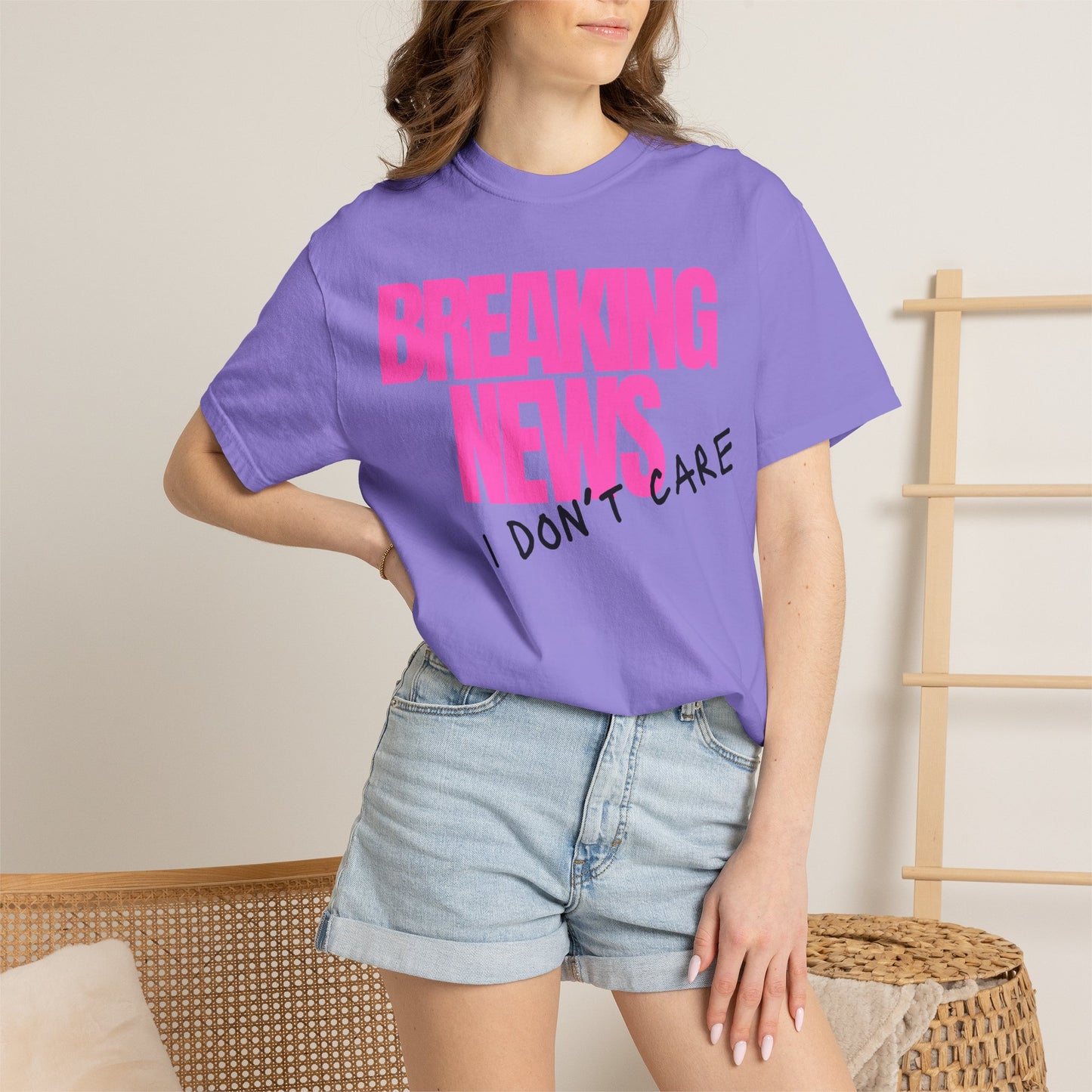 Breaking News Graphic Tee