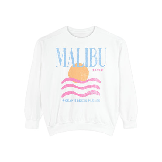 Malibu Beach Crewneck Sweatshirt