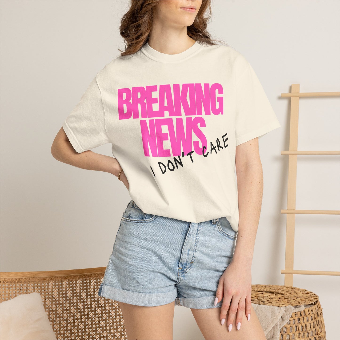 Breaking News Graphic Tee