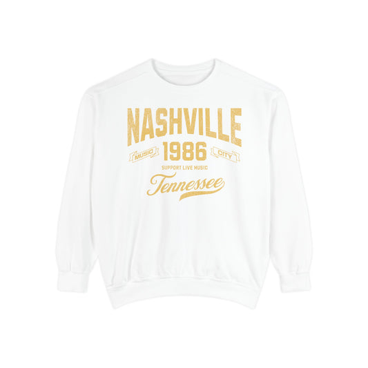 Nashville 1986 Crewneck Sweatshirt
