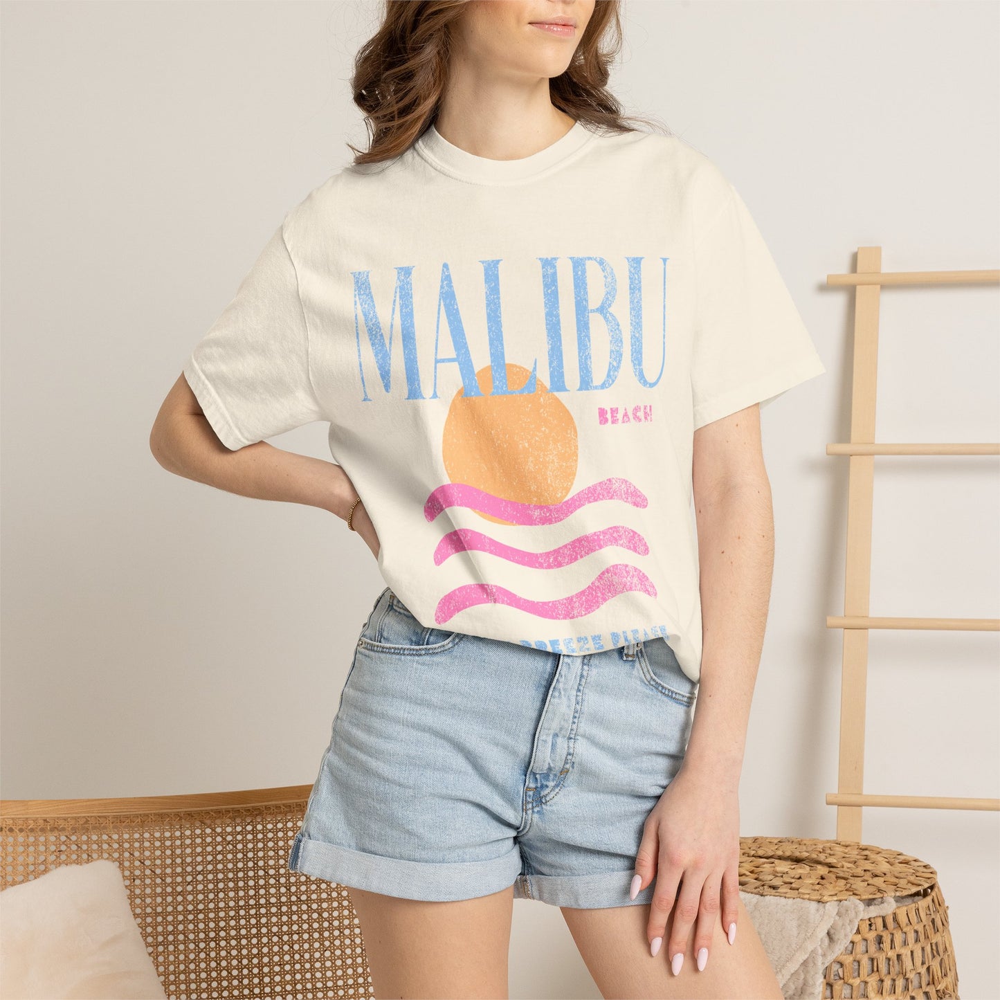 Malibu Beach Graphic Tee