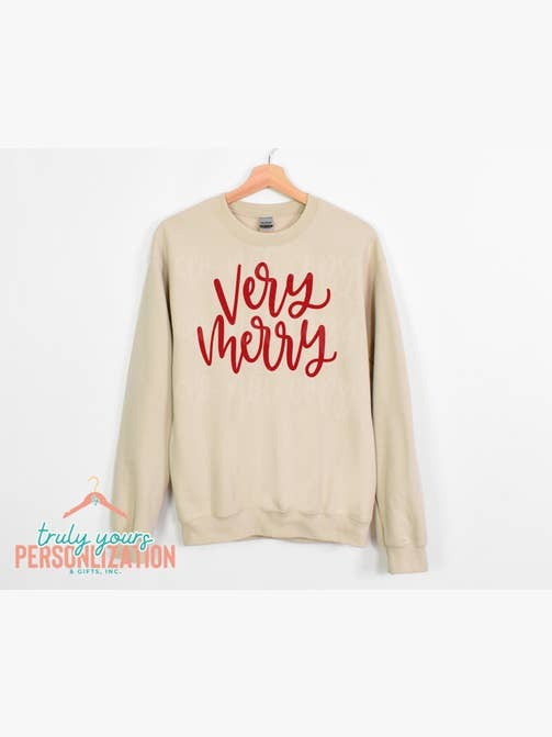 - Very Merry Christmas Sweatshirt -