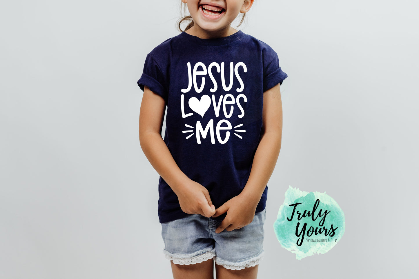 Jesus Love Me T-shirt | Kids Valentines Shirt