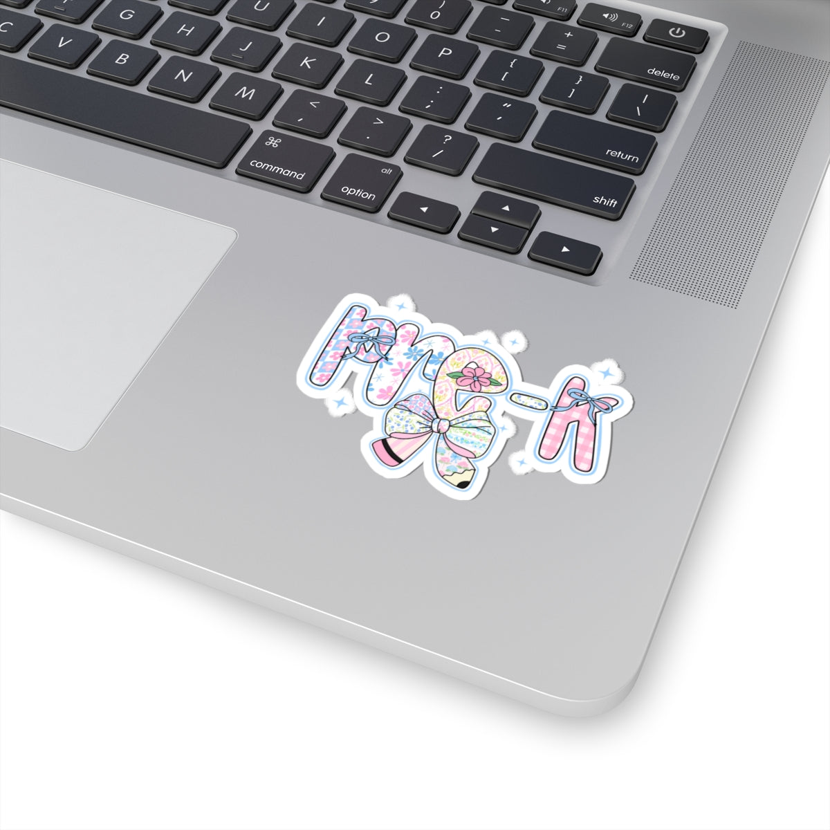 Pre-K Girls Back to School Sticker | Kiss-Cut Sticker | First Day of School Gift | Pastel Floral PreK Sticker