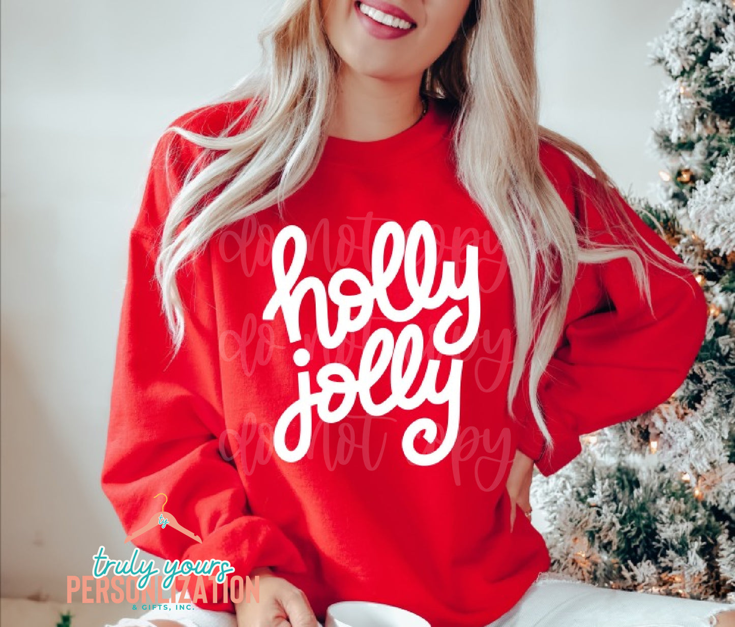 Holly Jolly Christmas Sweatshirt | Hollly Jolly | Christmas Sweatshirt