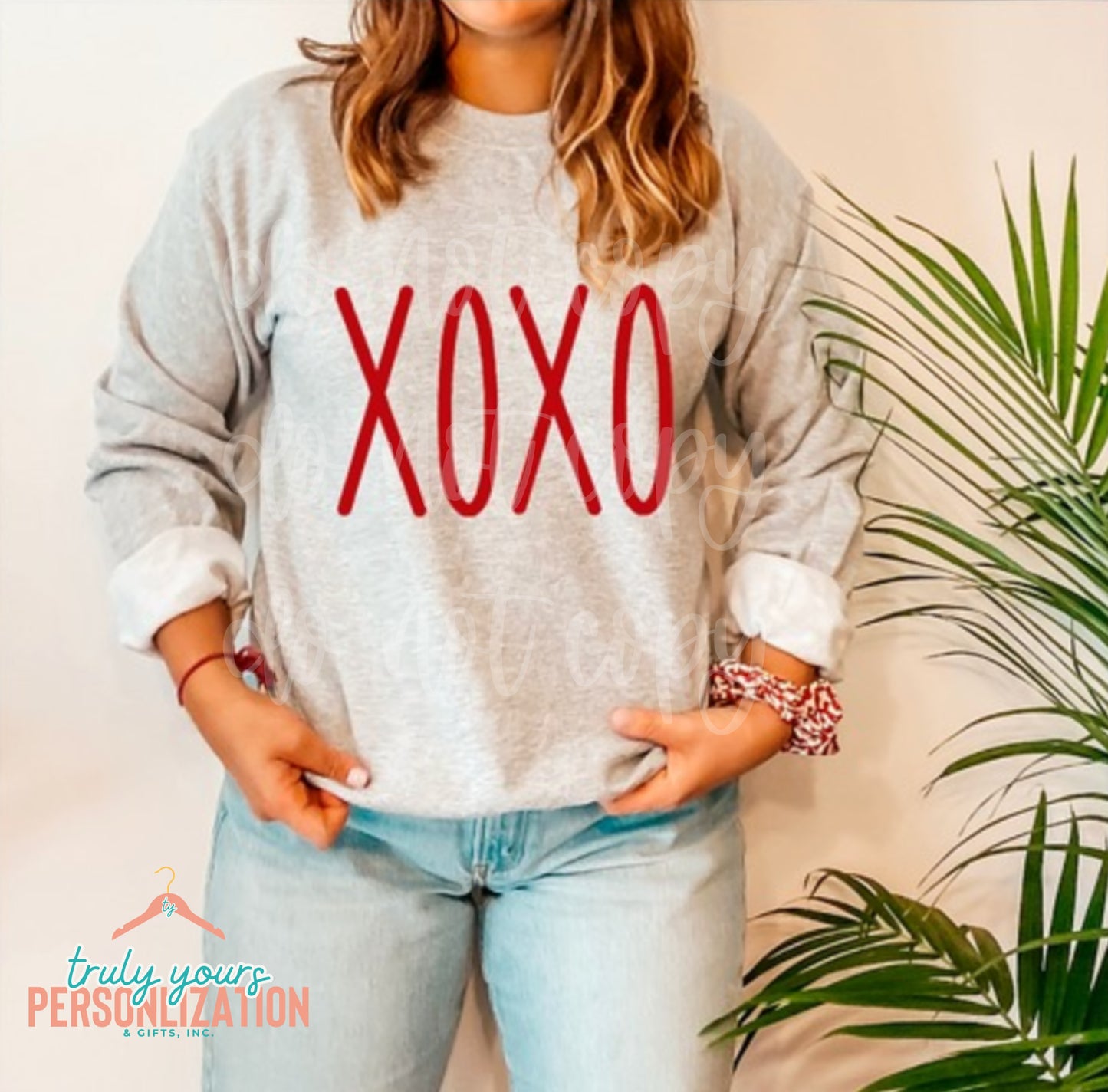 - XOXO (red) Valentine's Sweatshirt -