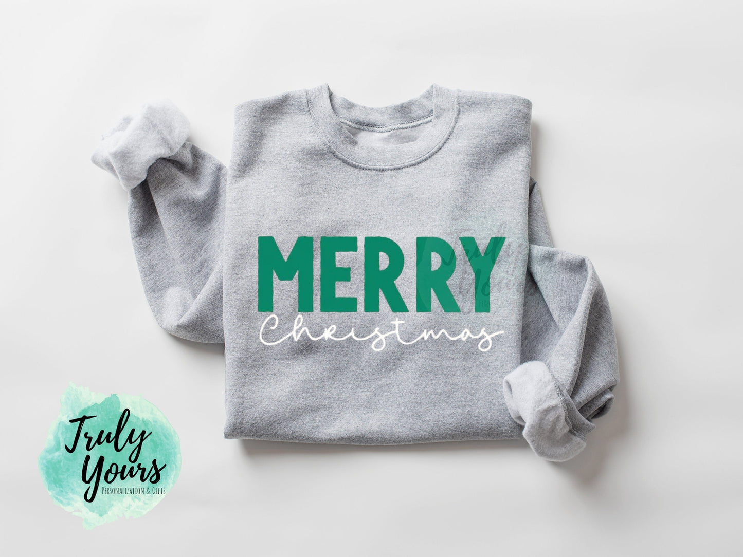 - Merry Christmas (PUFF) Sweatshirt -