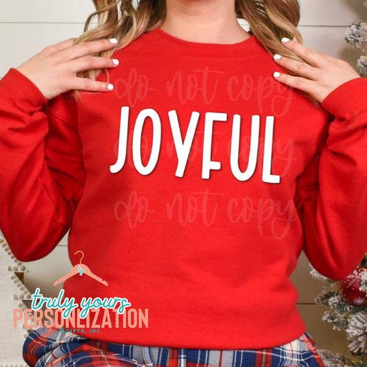 - JOYFUL Christmas Sweatshirt -