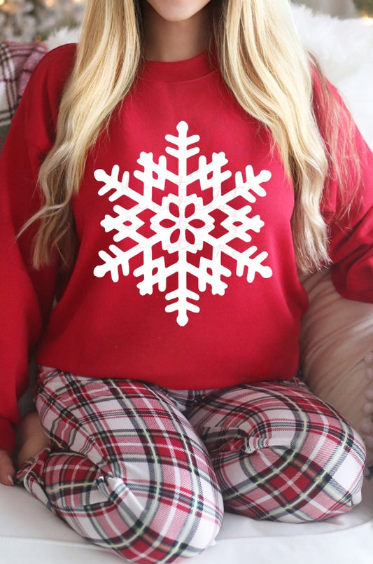 - Snowflake Sweatshirt -