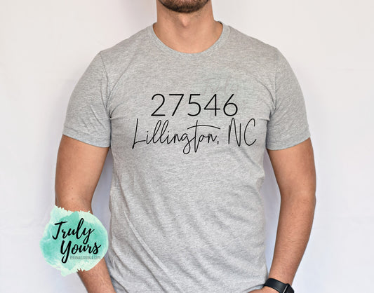 Hometown T-shirt | Lillington, NC