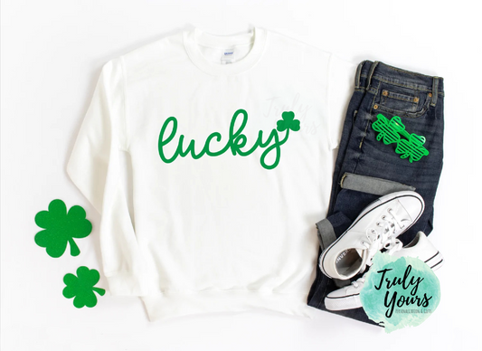 Lucky Sweatshirt | St. Patrick's Day Sweatshirt