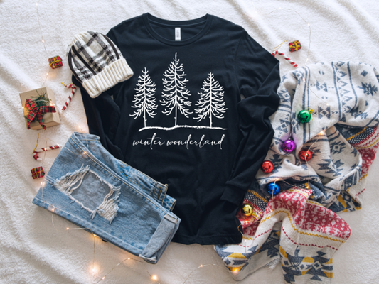 - Winter Wonderland Long Sleeve shirt -