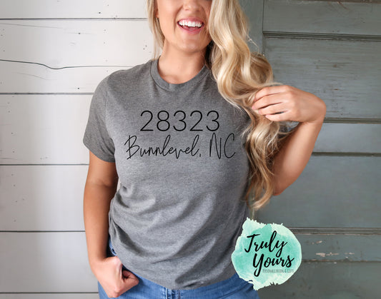 Hometown T-shirt | Bunnlevel, NC