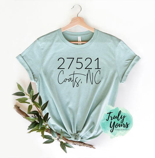 Hometown T-shirt | Coats, NC