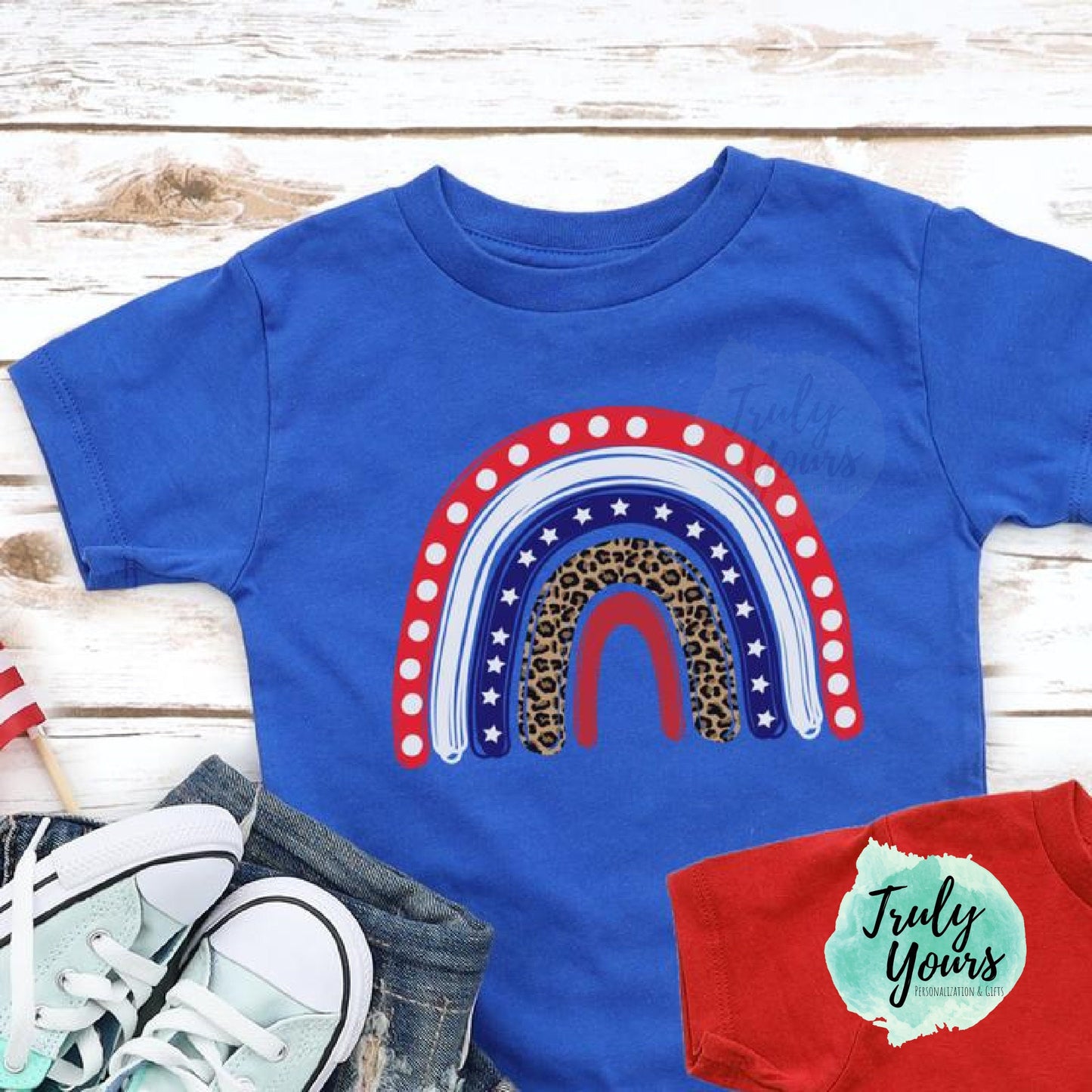 Toddler July 4th Shirt | Red White and Blue Toddler T-shirt | Patriotic Toddler Shirt | July 4th Toddler Shirt