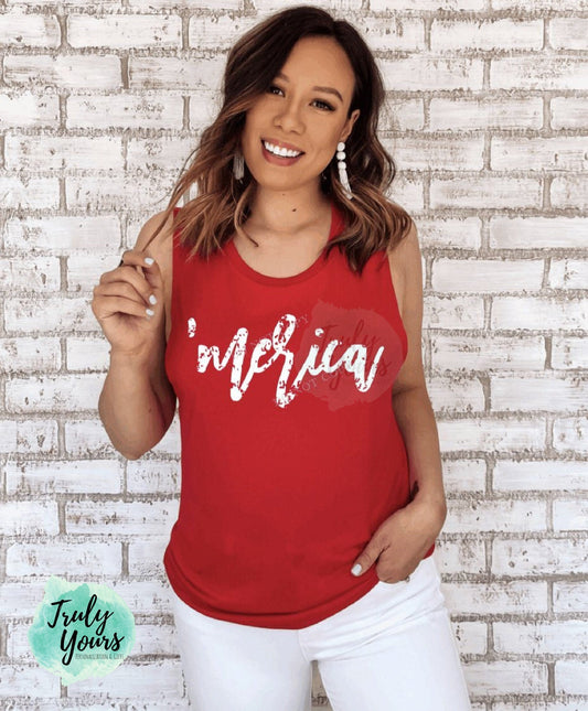 Merica Tank Top | Patriotic Tank top