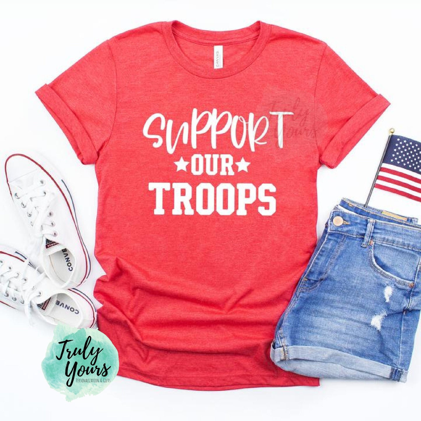 Support Our Troops T-shirt | Patriotic Shirt