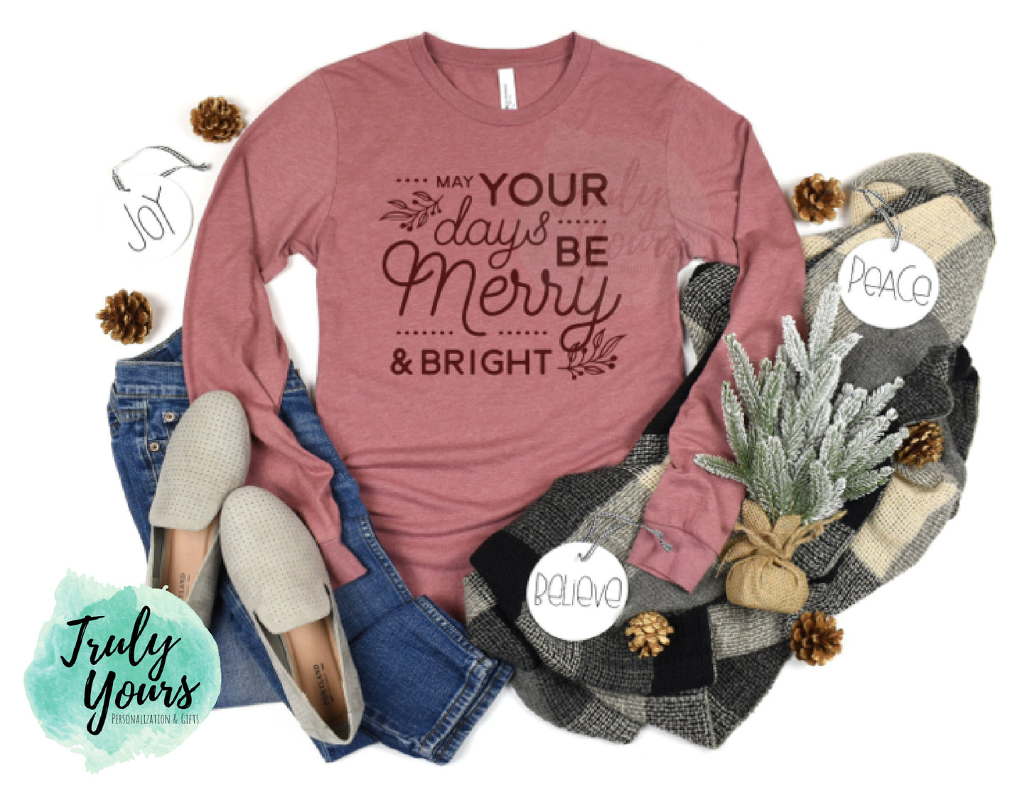 - May Your Days be Merry and Bright T-shirt -