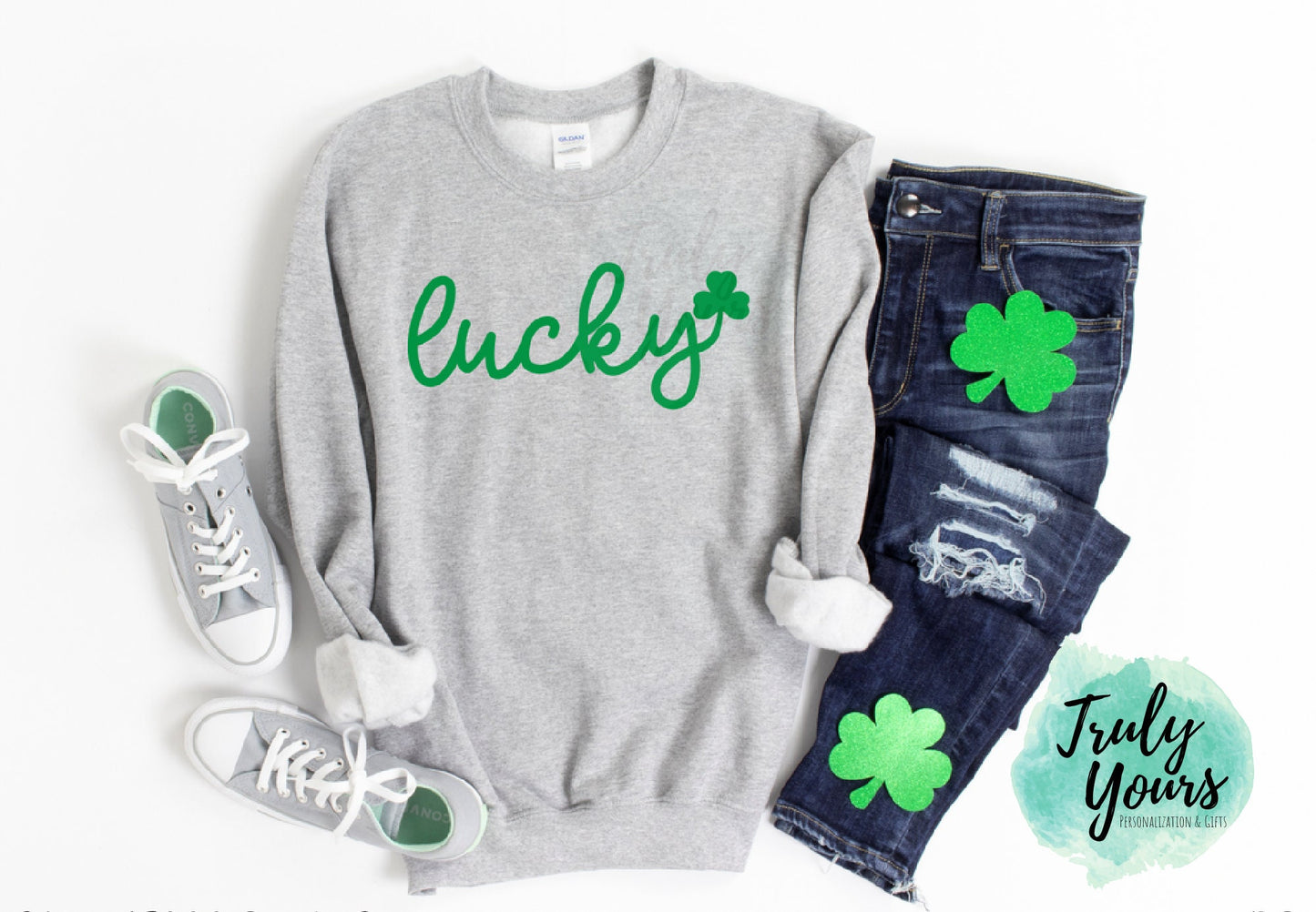 Lucky Sweatshirt | St. Patrick's Day Sweatshirt