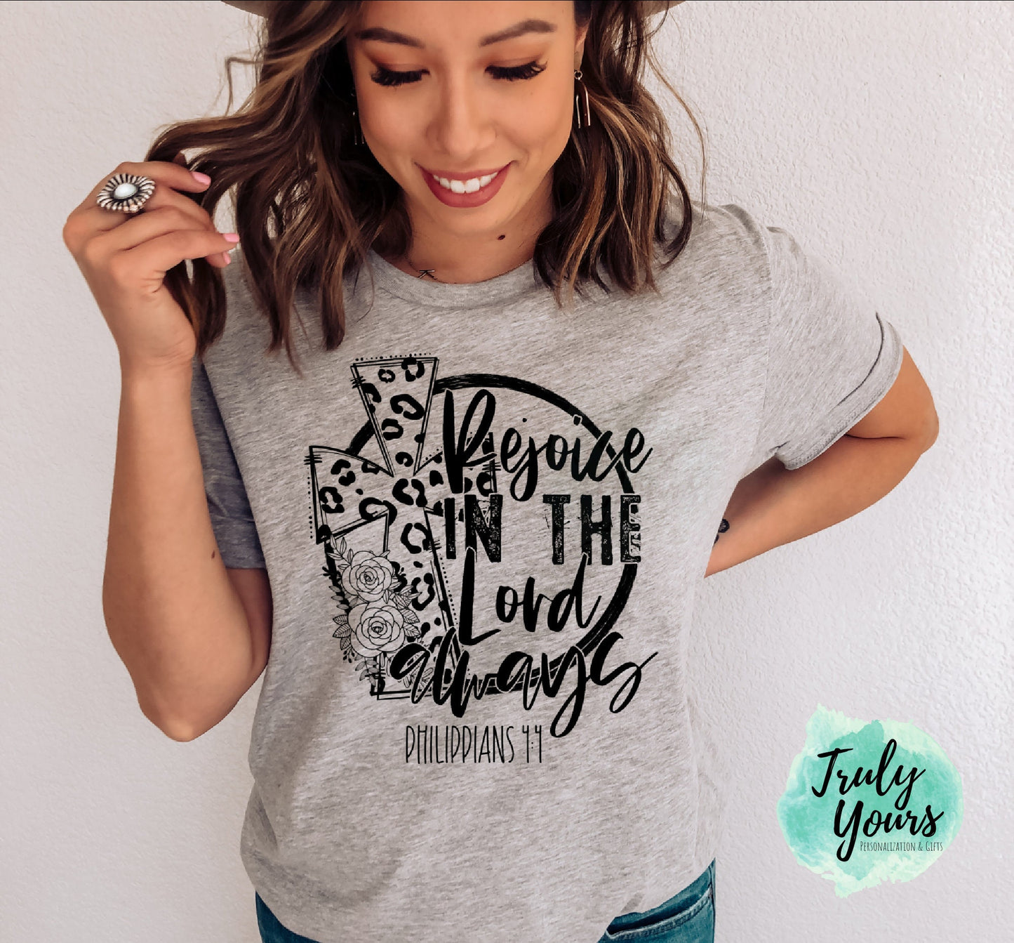 Rejoice in the Lord Always t-shirt | Rejoice in the Lord | Christian shirt | Gift for Her