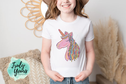 Unicorn T-shirt | Colorful Unicorn | Toddler Kids Shirt  | Unicorn