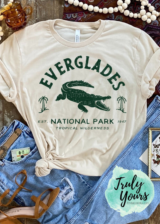 Everglades National Park t-shirt | National Park | Everglades Shirt | Gift Shirt