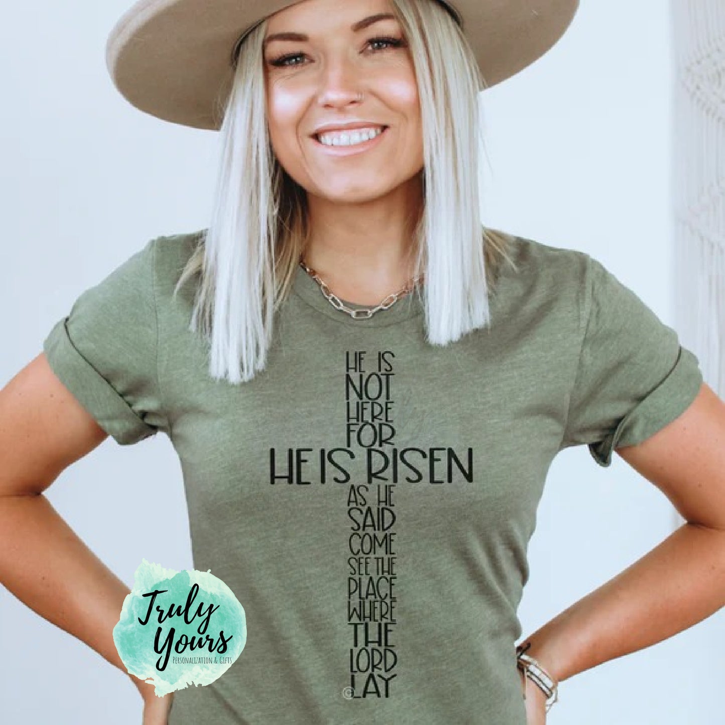 He is Risen t-shirt | Easter Shirt